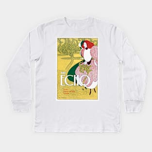 The Echo, 1895 Kids Long Sleeve T-Shirt